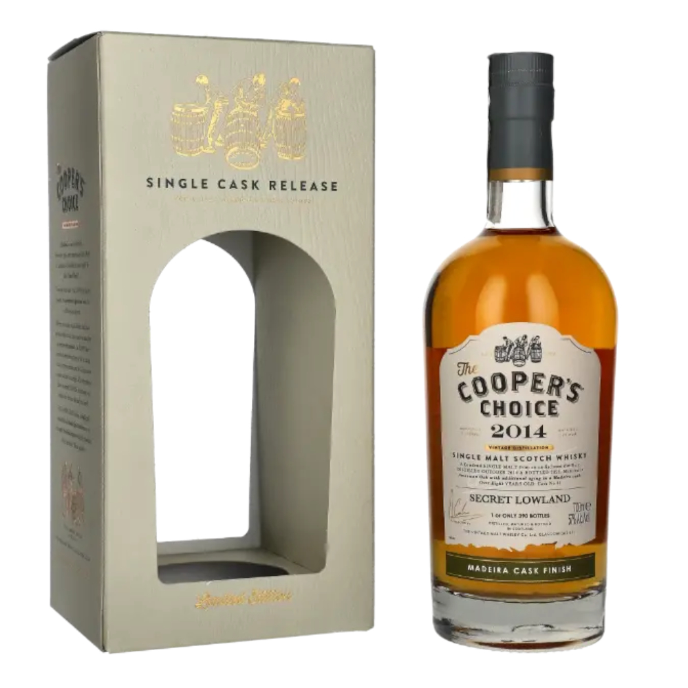 Whisky Cooper's Choice Secret Lowland 8 YO 57% 700 ml kartonik