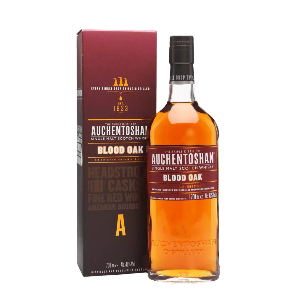 Whisky Auchentoshan Blood Oak SM 46% 700 ml kartonik