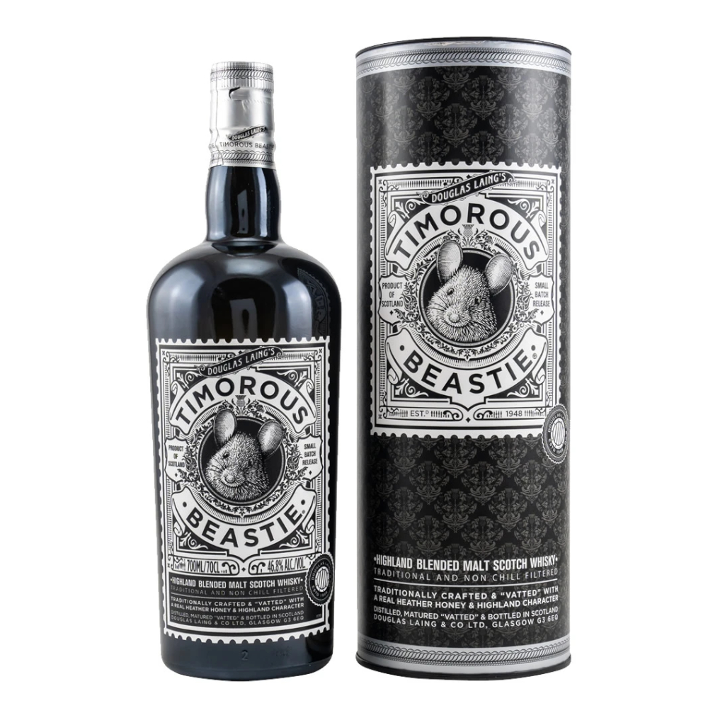 Whisky Timorous Beastie 46,8% 700 ml tuba