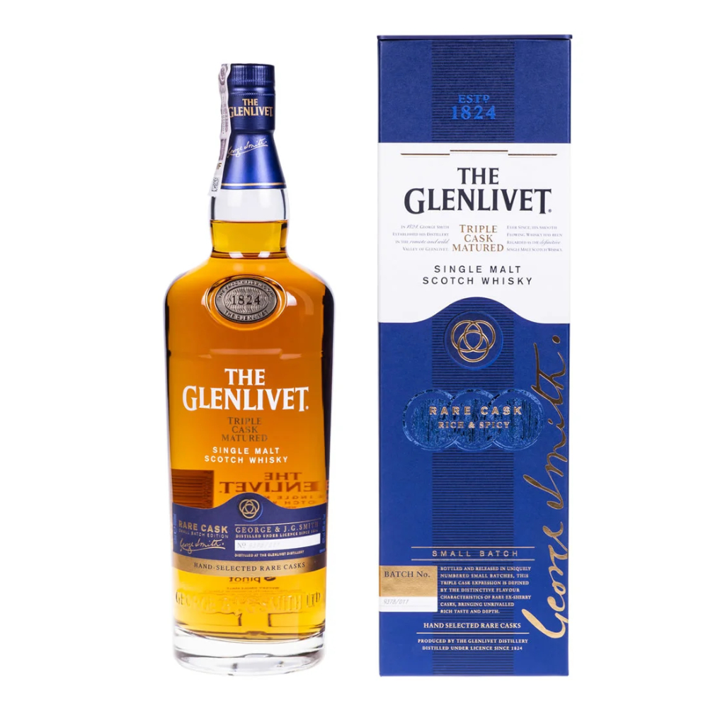 Whisky Glenlivet Triple Cask Rare Cask SM 40% 1000 ml kartonik