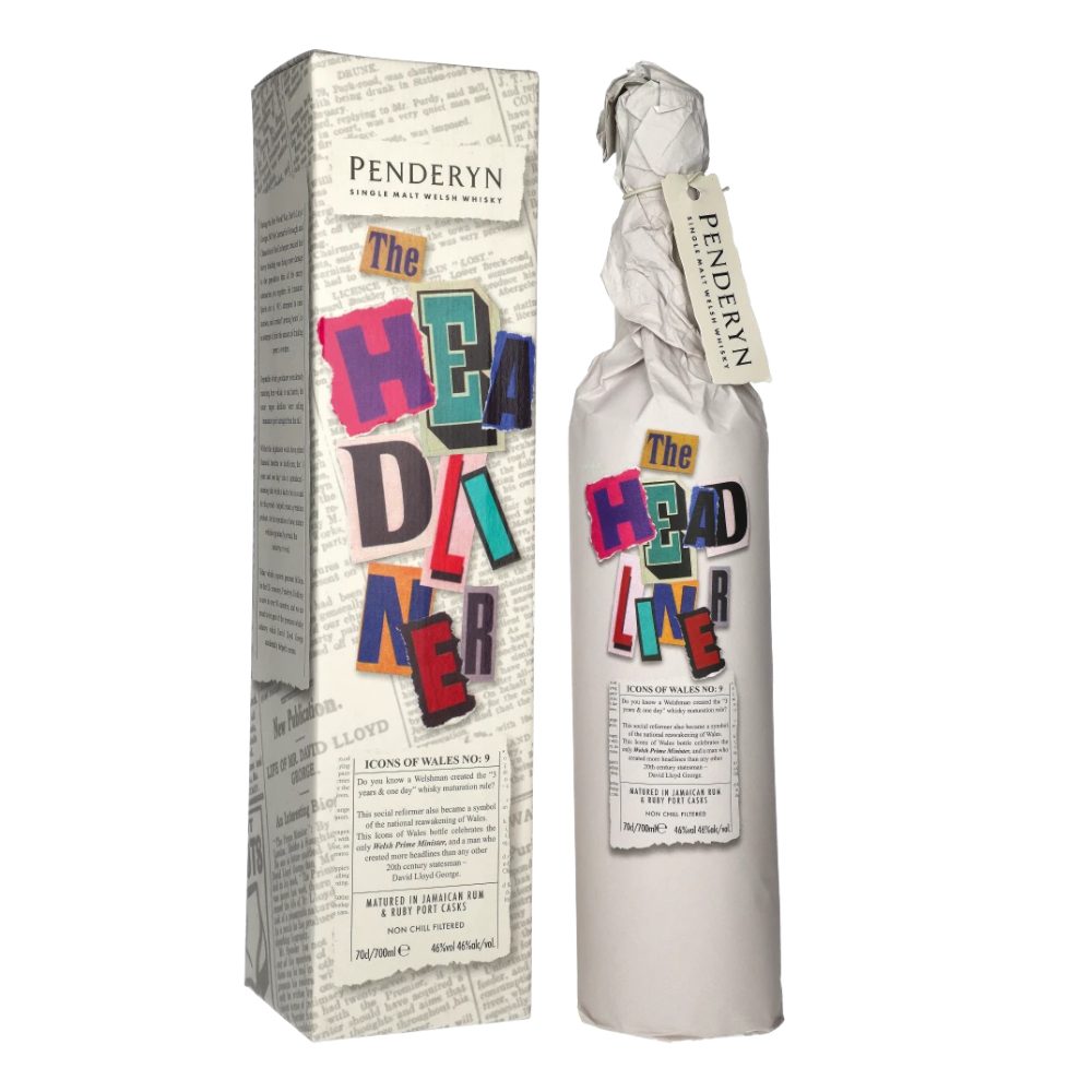 Whisky Penderyn Headliner 46% 700 ml kartonik