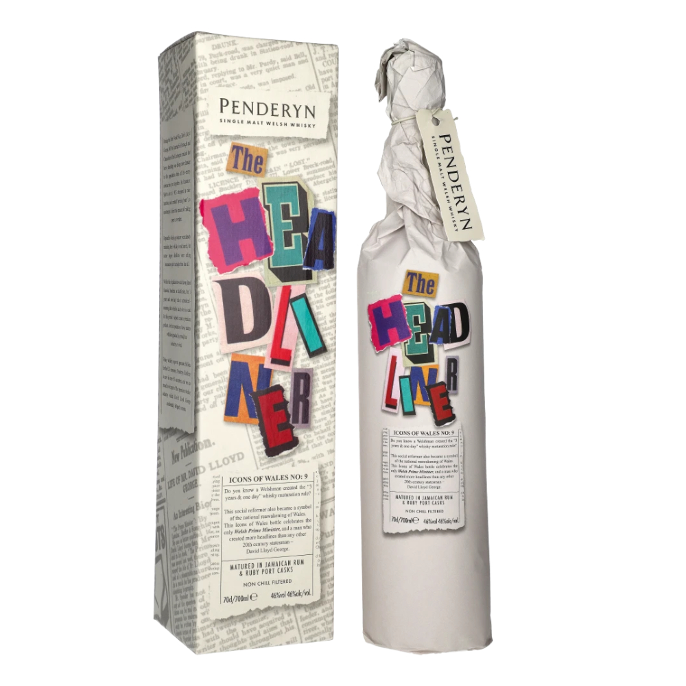 Whisky Penderyn Headliner 46% 700 ml kartonik