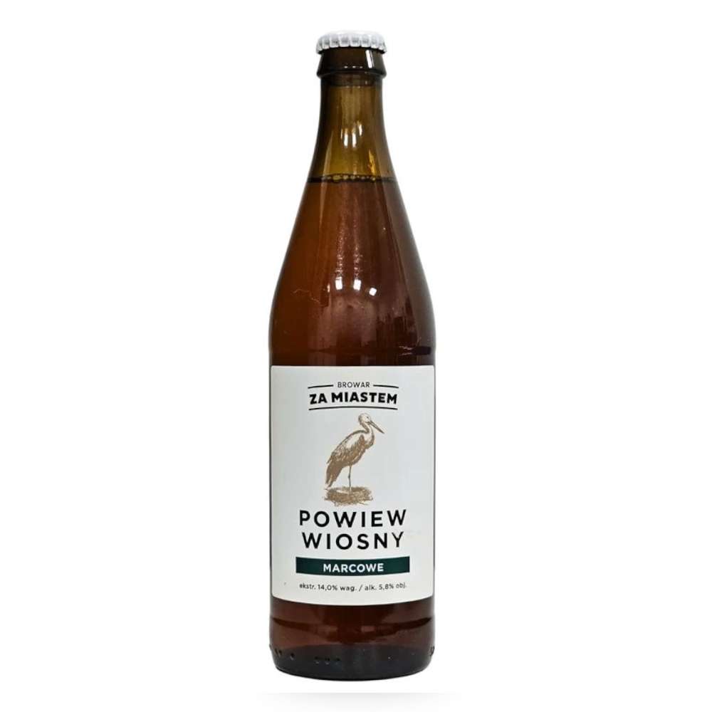 Piwo Za miastem Powiew Wiosny 5,8% 500 ml