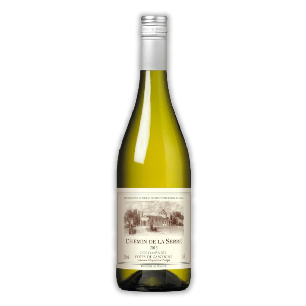 Wino Chemin De La Serre IGP Colombard 12% białe wytrawne 750 ml