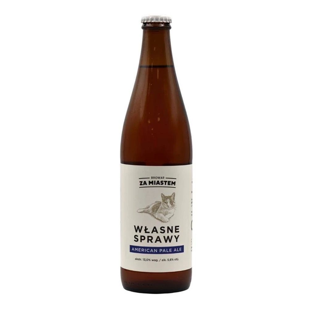 Piwo Za Miastem Własne Sprawy 5% Apa 500 ml