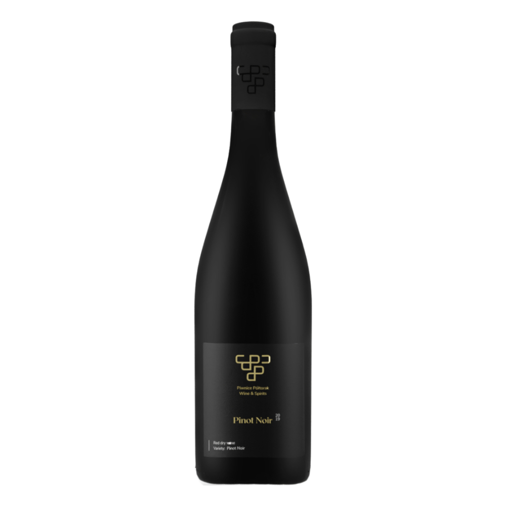 Wino Piwnice Półtorak Pinot Noir 13,5% czerwone wytrawne 750 ml