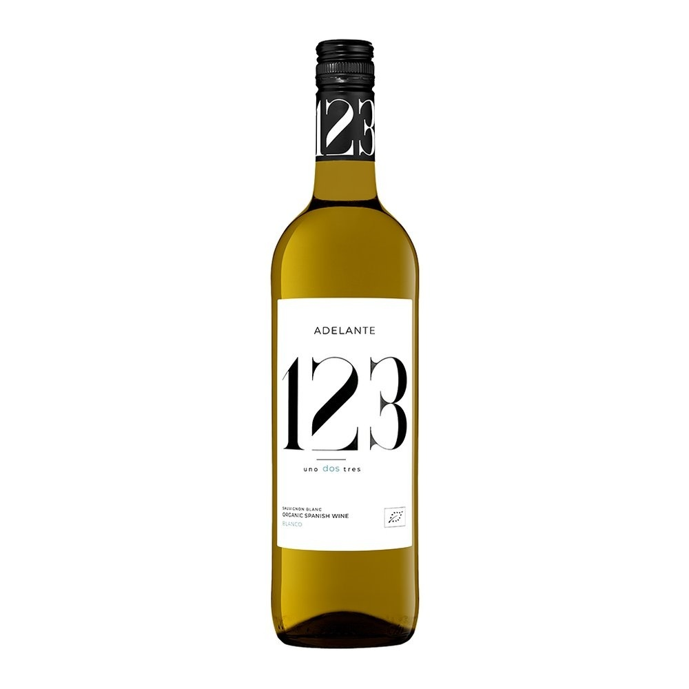 Wino Adelante Dos Blanco Organic 11,5 % białe półwytrawne 750 ml