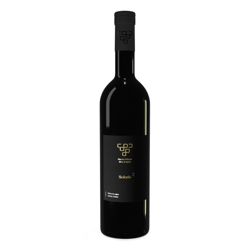 Wino Piwnice Półtorak Solaris 13,5% białe wytrawne 750 ml
