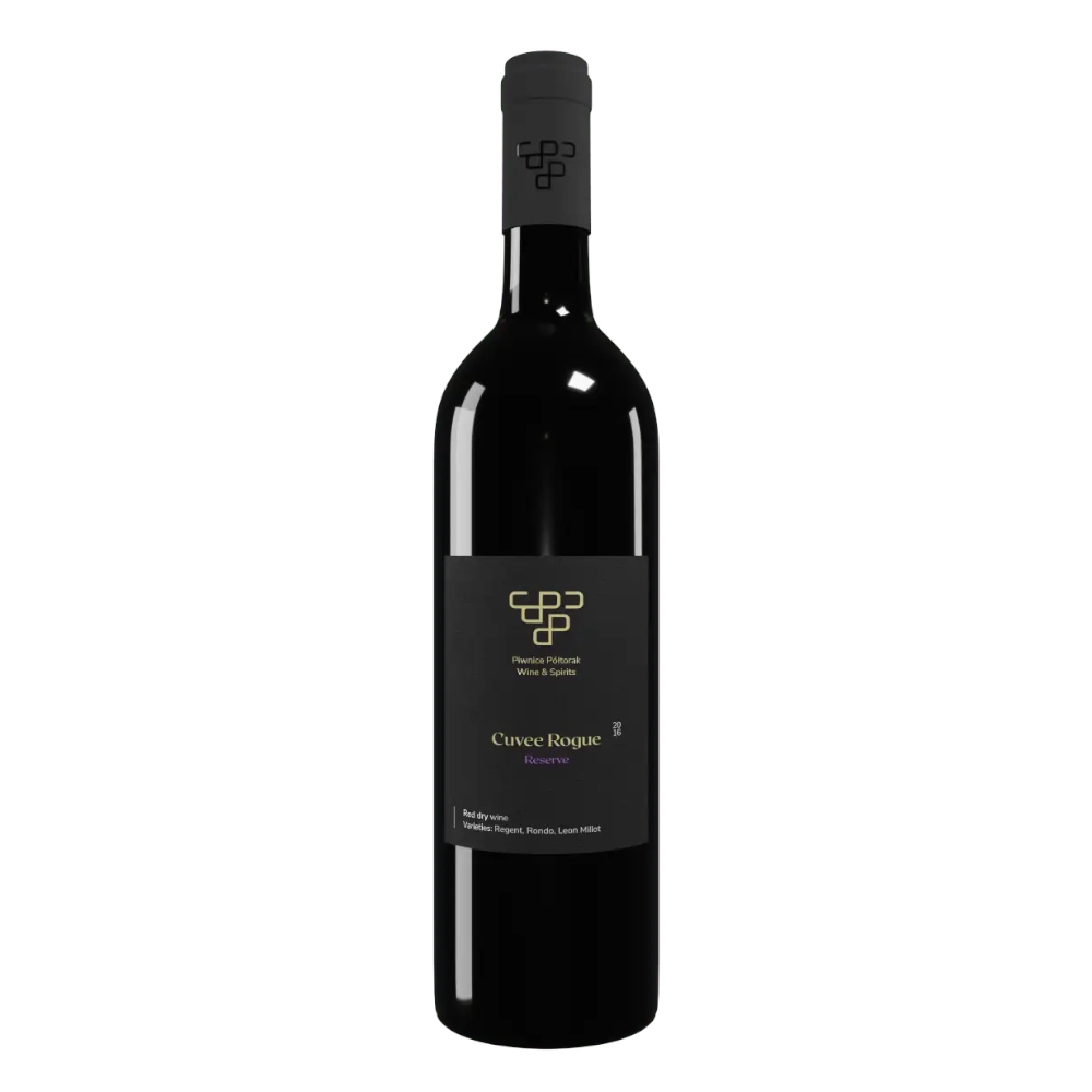 Wino Piwnice Półtorak Cuvee Rouge 12% czerwone wytrawne 750 ml