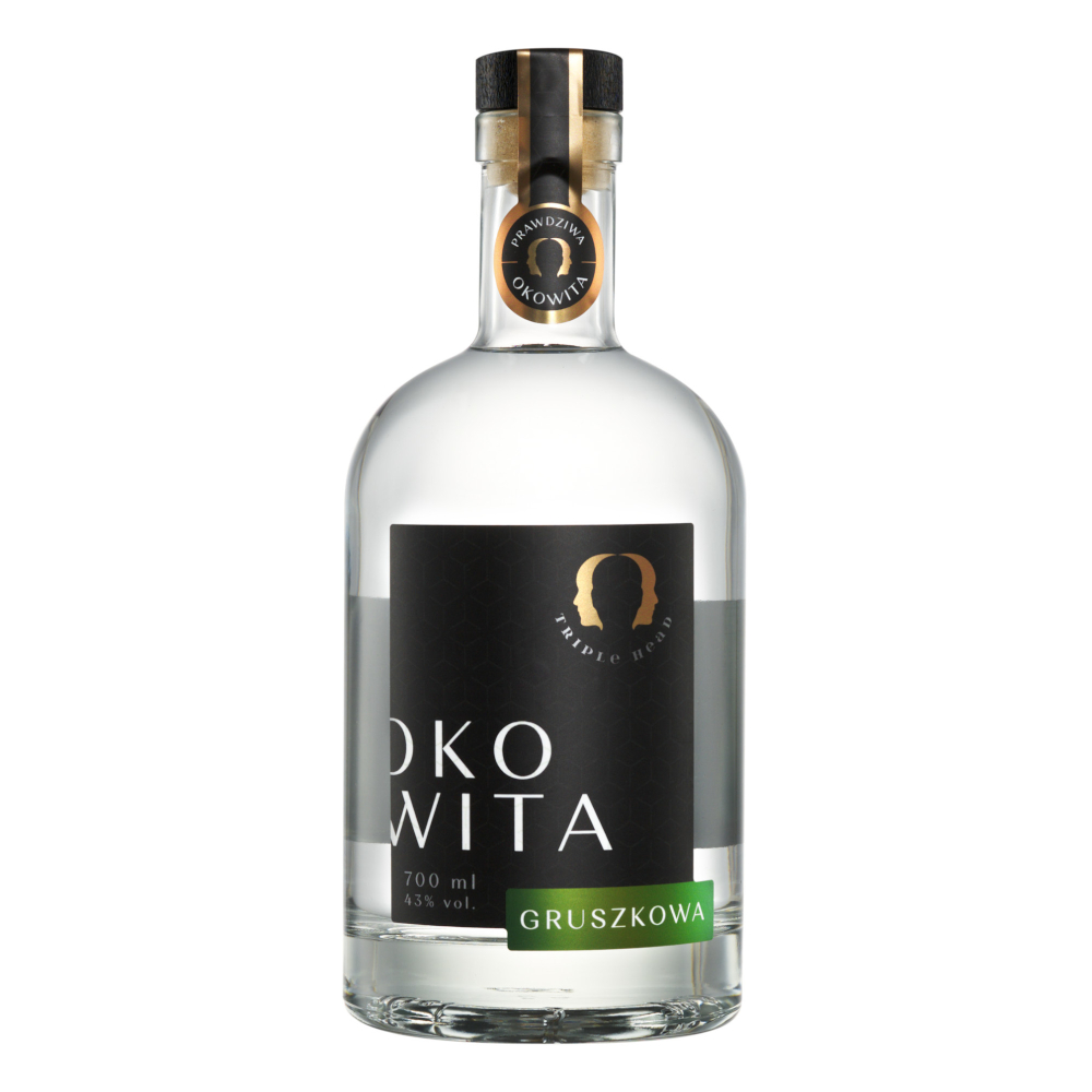 Okowita Gruszkowa Triple Head 43% 700 ml