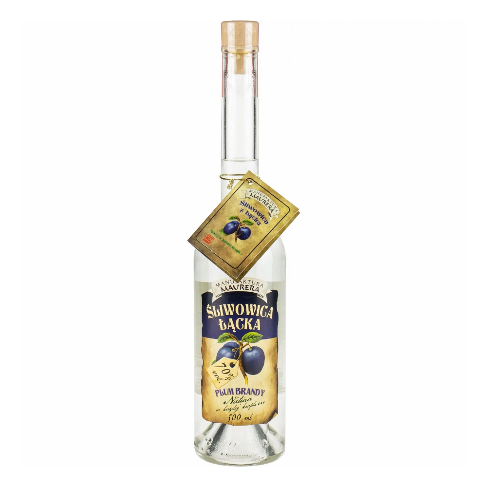 Okowita Śliwowica Łącka 70% 500 ml