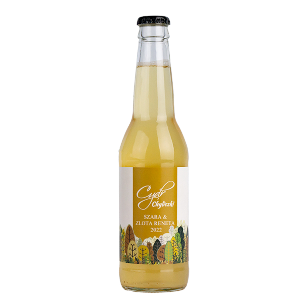 Cydr Chyliczki Szara & Złota Reneta 7% 330 ml