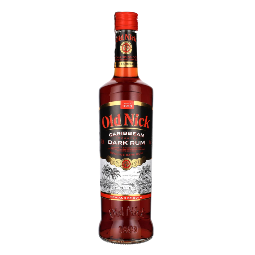 Rum Old Nick Dark New Bottle 37,5% 700 ml