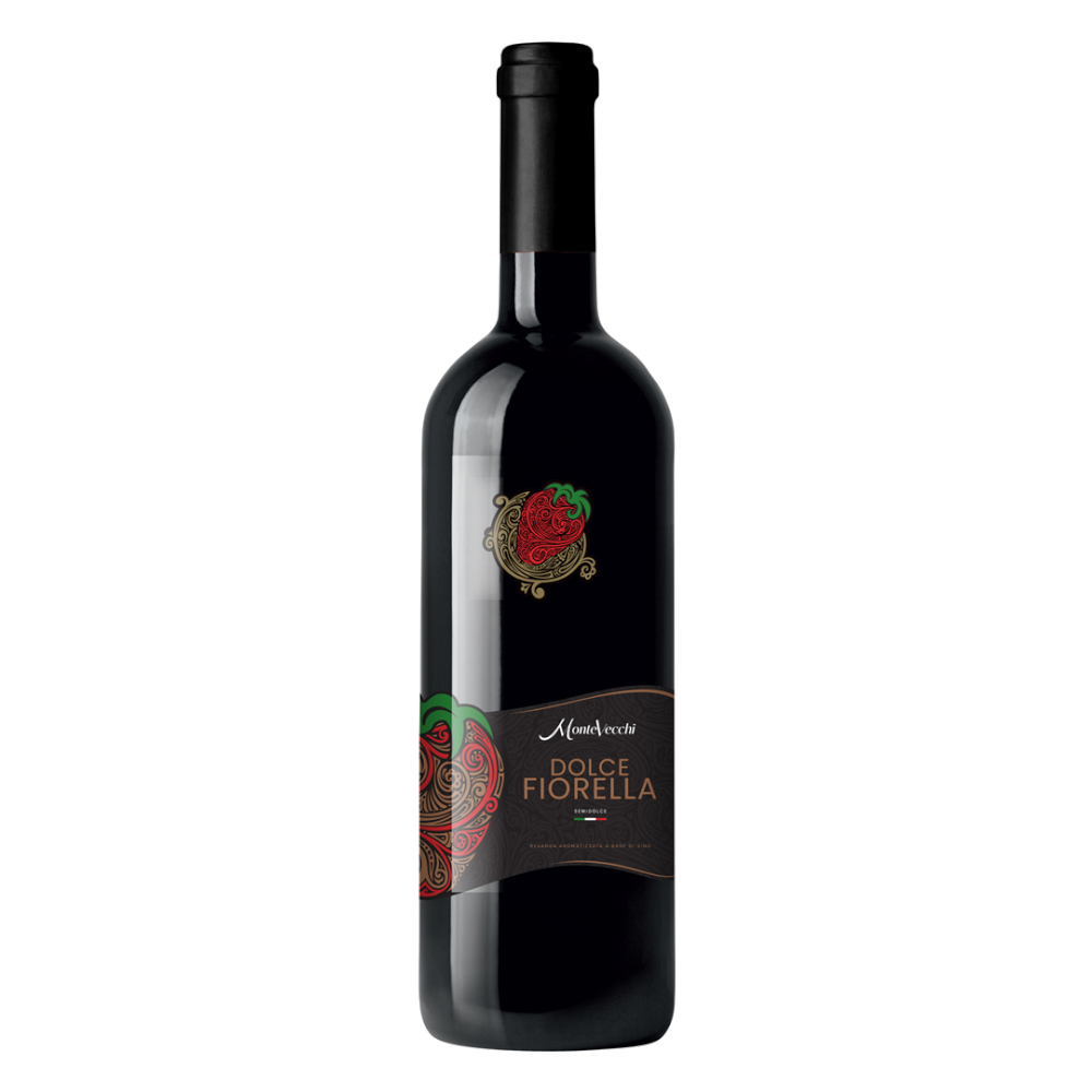 Wino Dolce Fiorella 11% czerowne półsłodkie 750 ml