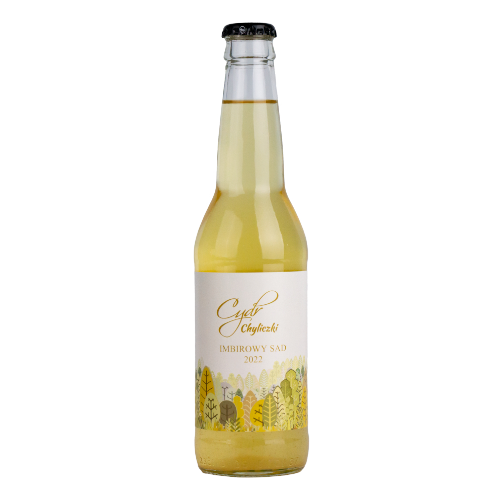 Cydr Chyliczki Imbirowy Sad butelka 6% 330 ml