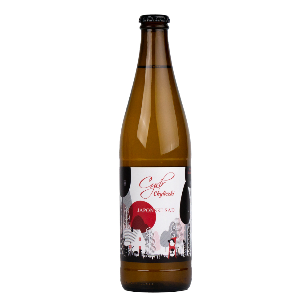 Cydr Chyliczki Japoński Sad 7,2% 500 ml
