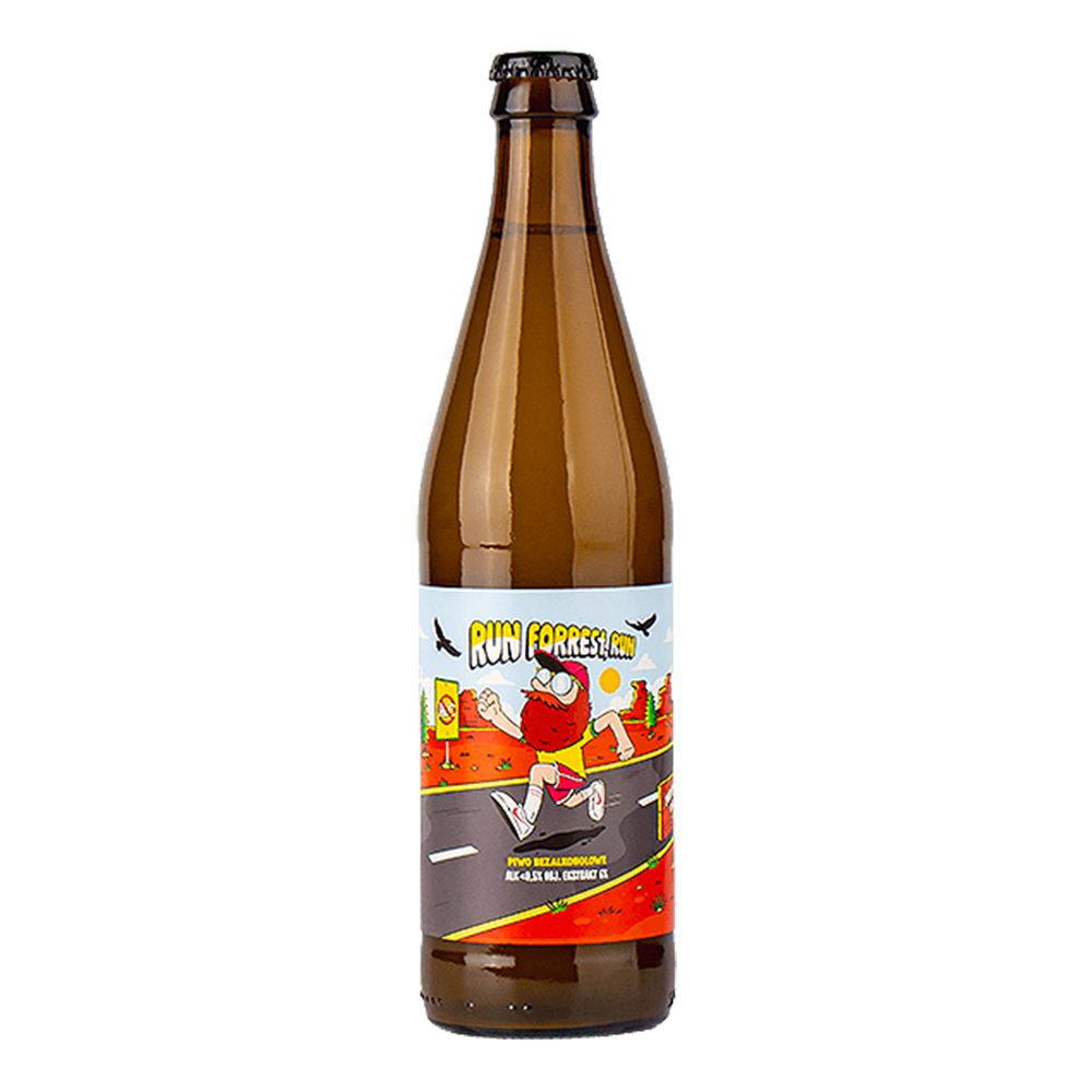 Piwo Moczybroda Run, Forest Run 0,5% 500 ml