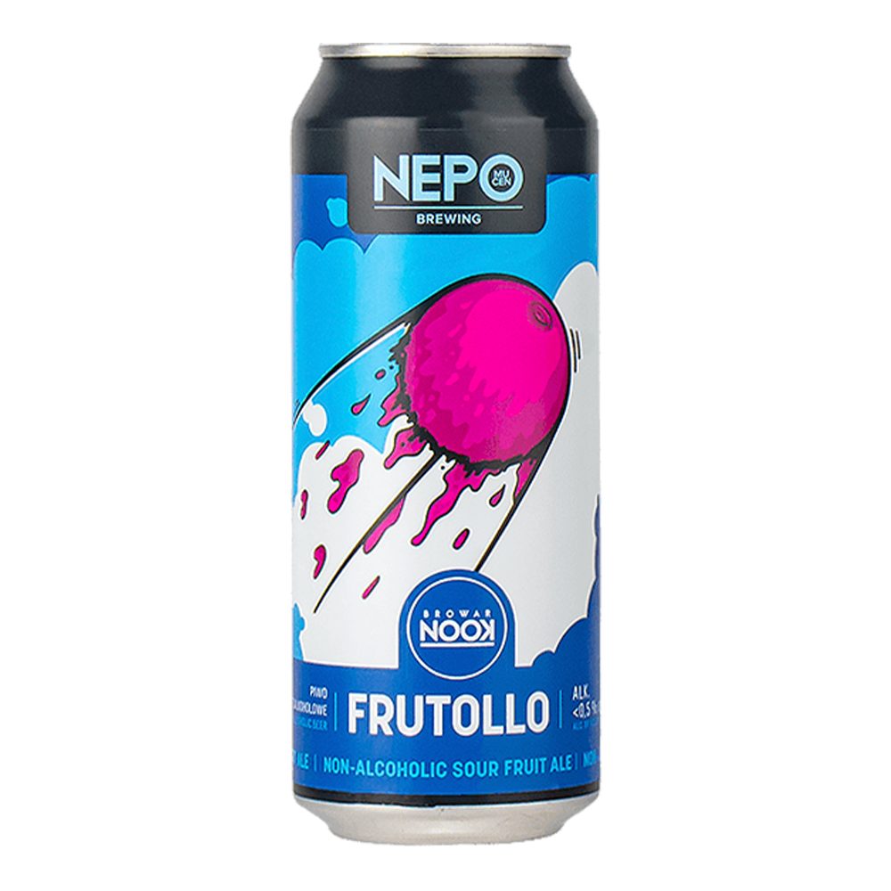 Piwo Nepo Frutollo 0,5% 500 ml puszka