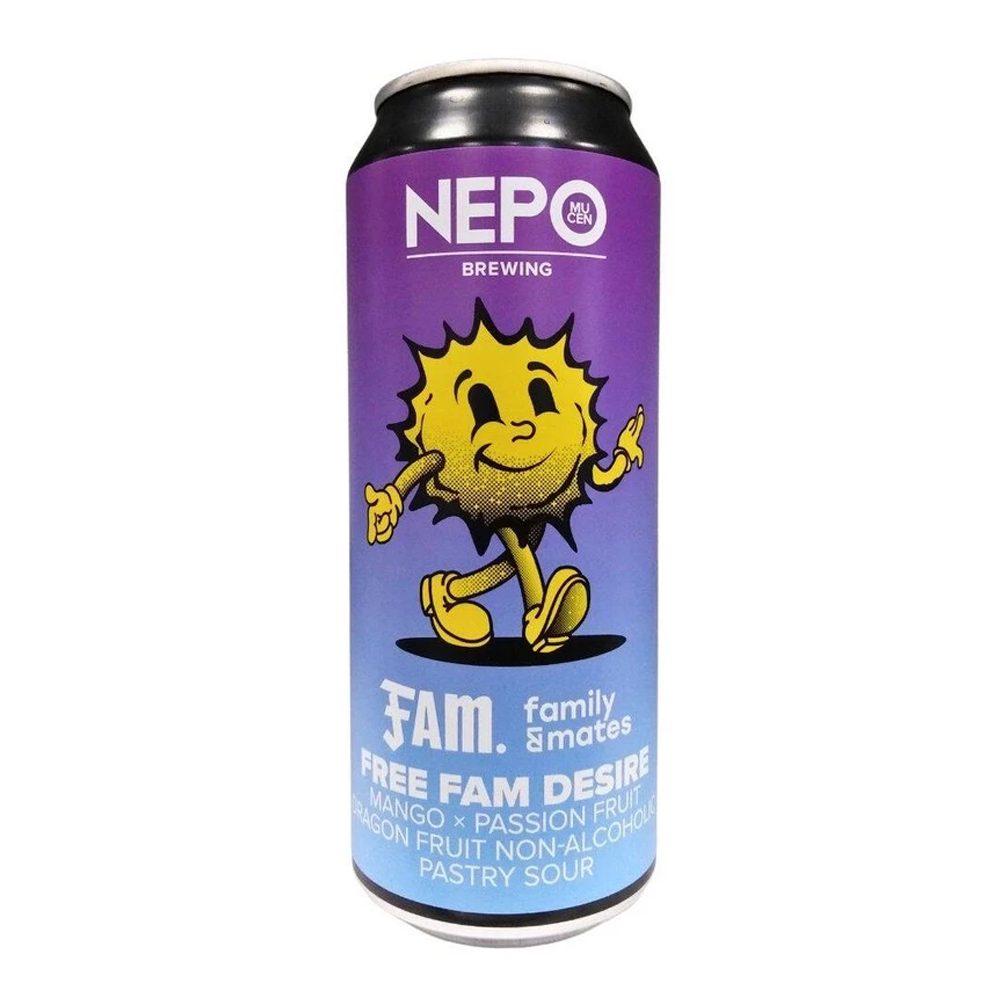 Piwo Nepo Free Fam Desire 0,5% 500 ml puszka
