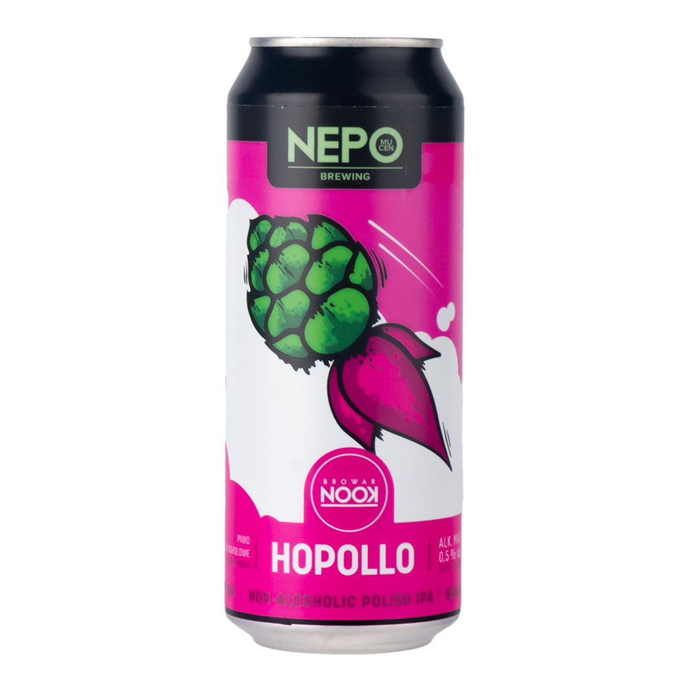 Piwo Nepo Hopollo 0,5% 500 ml puszka