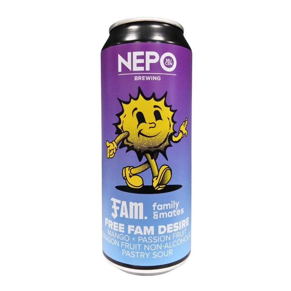 Piwo Nepo Free Fam Desire 0,5% 500 ml puszka