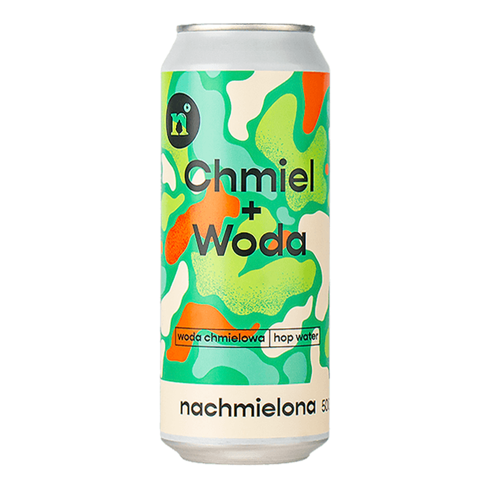 Piwo Nepo Nachmielona Chmiel+Woda 0% 500 ml puszka