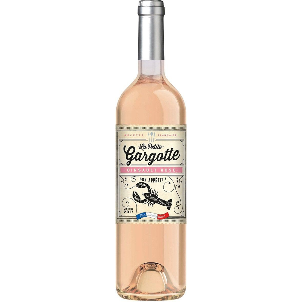 Wino La Petite Gargotte Cinsauult  12% Różowe półwytrawne 750 ml