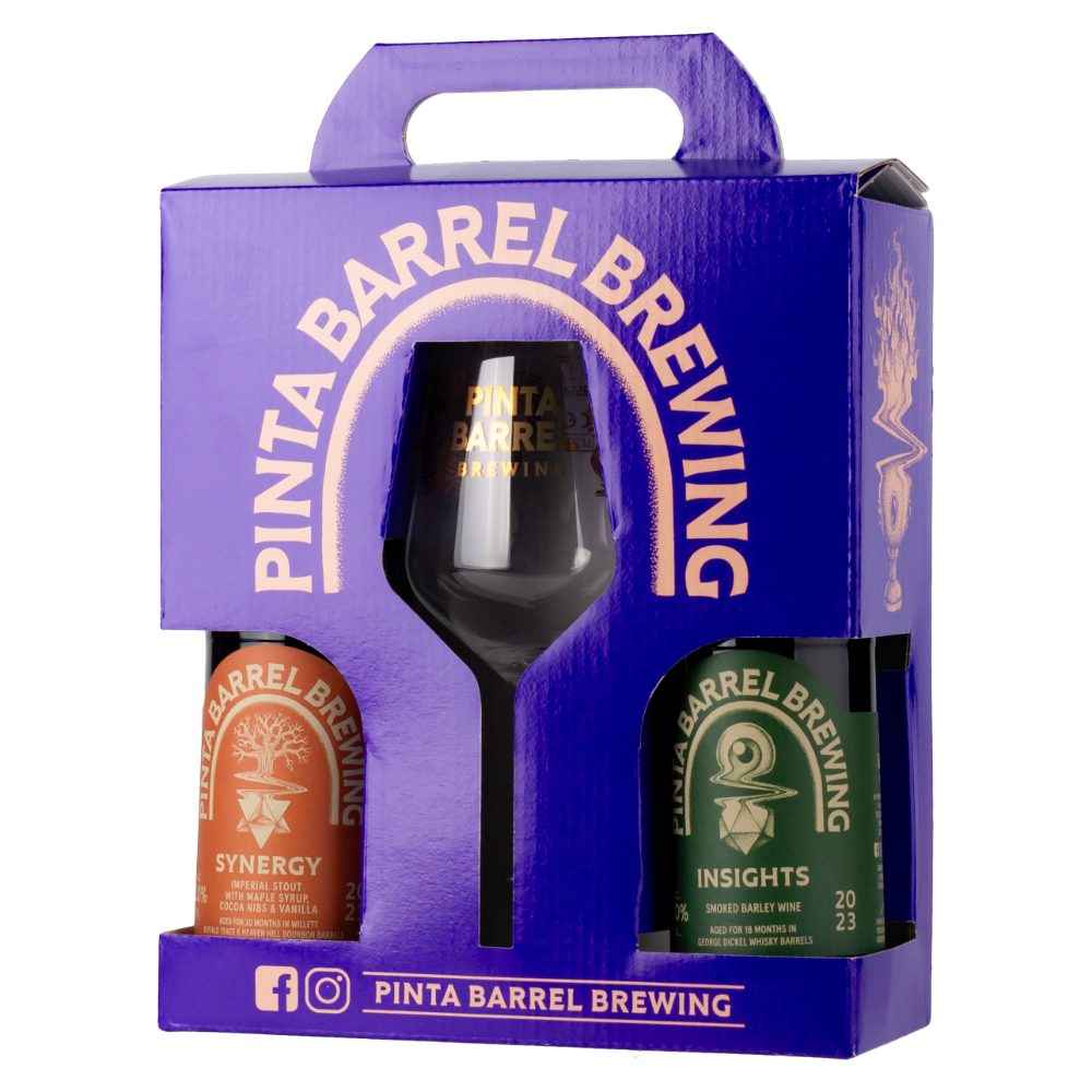 Piwo Pinta Barrel Brewing 2 piwa + kieliszek Harmony 2023 330 ml