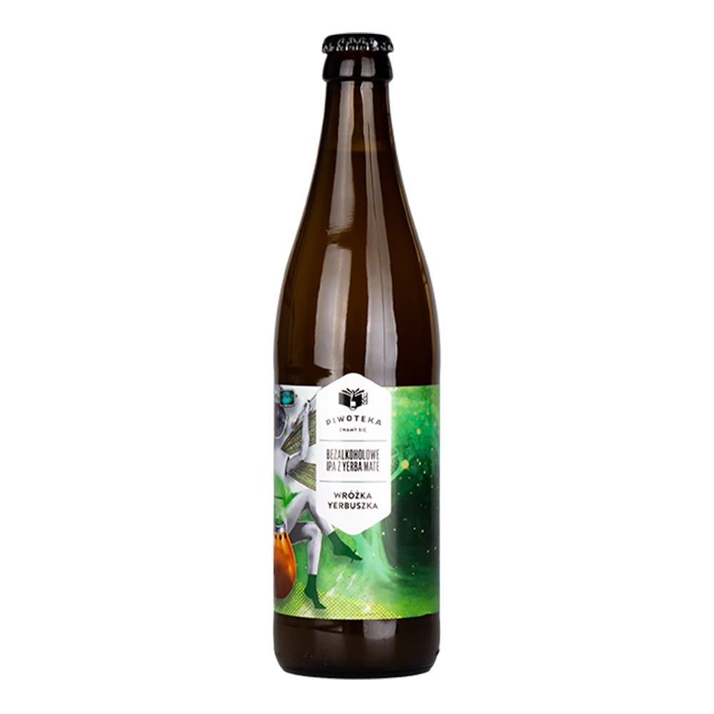 Piwo Piwoteka Wróżka Yerbuszka 0,5% 500 ml