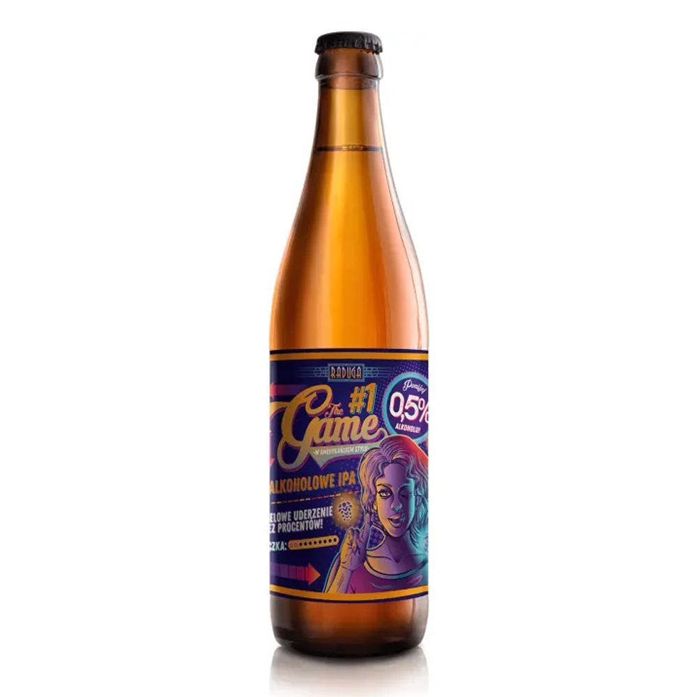 Piwo Raduga Game#1 0,5% 500 ml