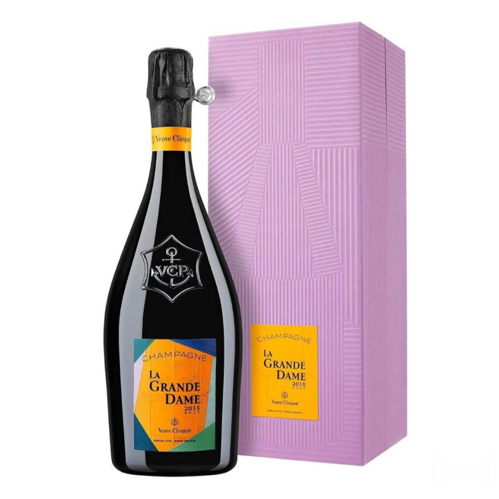 Szampan Veuve Cliquot La Grande Dame Brut 2015 12,5% białe wytrawne 750 ml kartonik