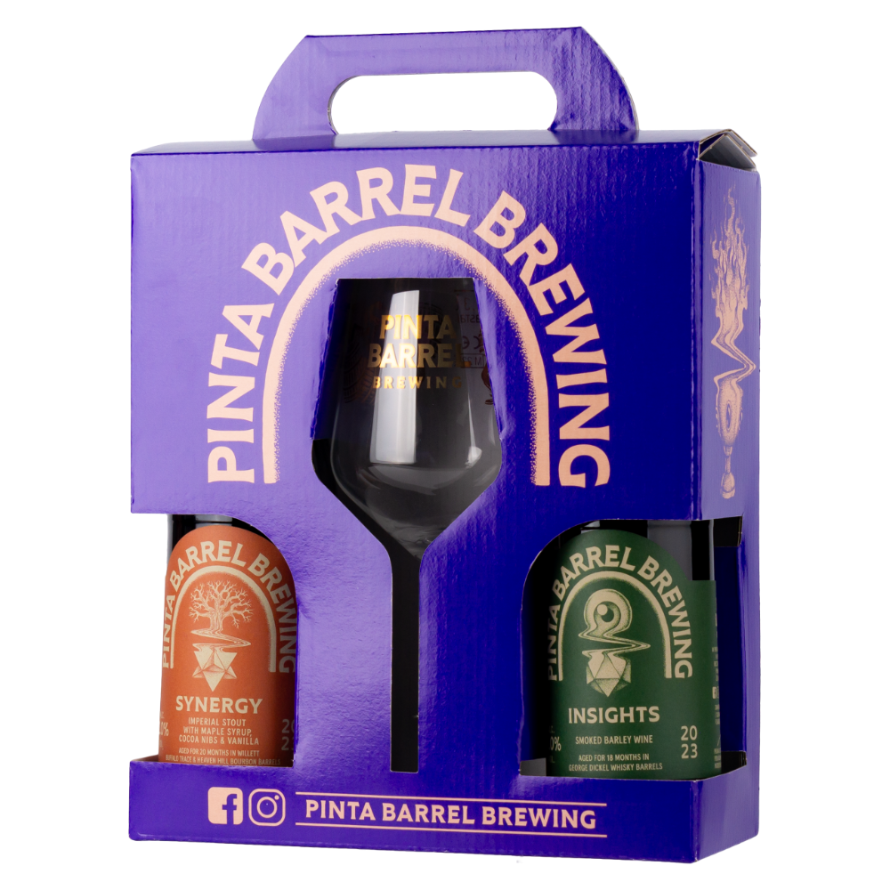 Piwo Pinta Barrel Brewing 2 piwa + kieliszek Harmony 2023 330 ml