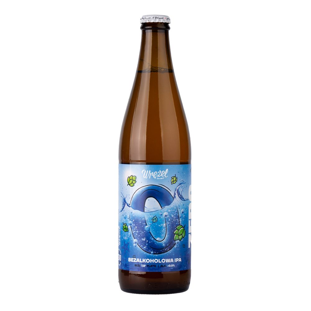 Piwo Wrężel Zero 0,5% 500 ml