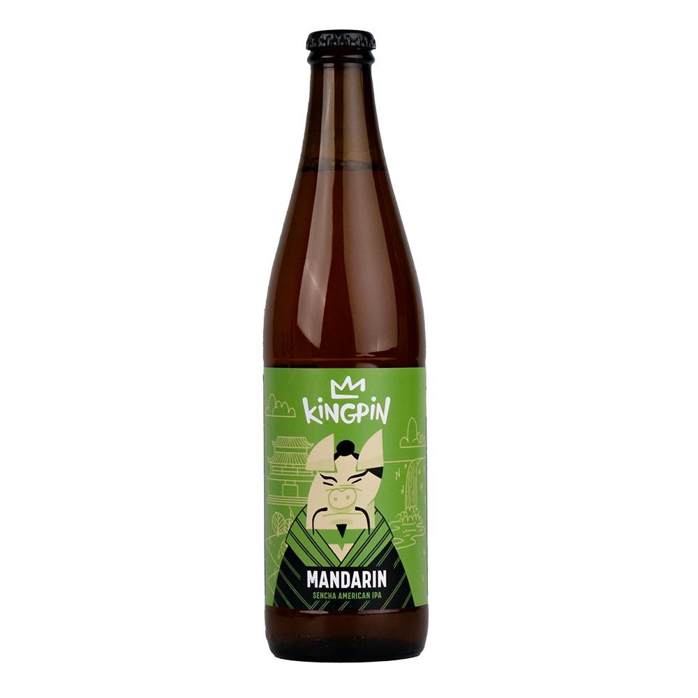 Piwo kingpin mandarin 7,3% 500 ml