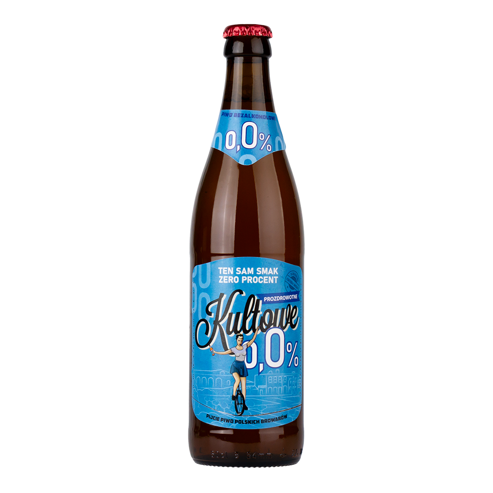 Piwo Staropolski Kultowe Prozdrowotne 0% 500 ml
