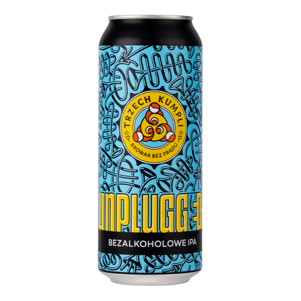 Piwo Trzech Kumpli Unplugged Ipa 0,5% 500 ml puszka