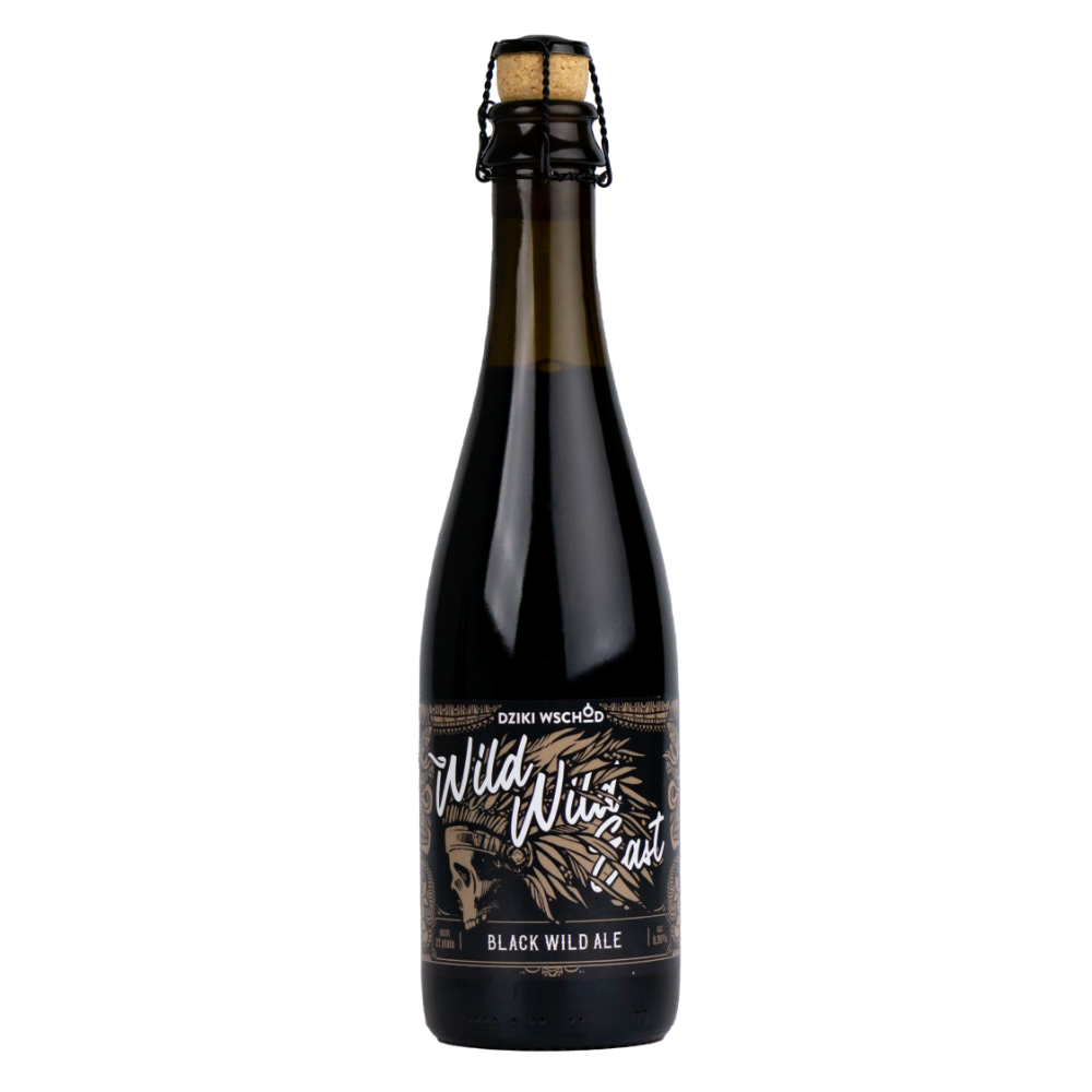 Piwo Dziki Wschód Wild Wild East - Black Wild Ale 8,9% 375 ml