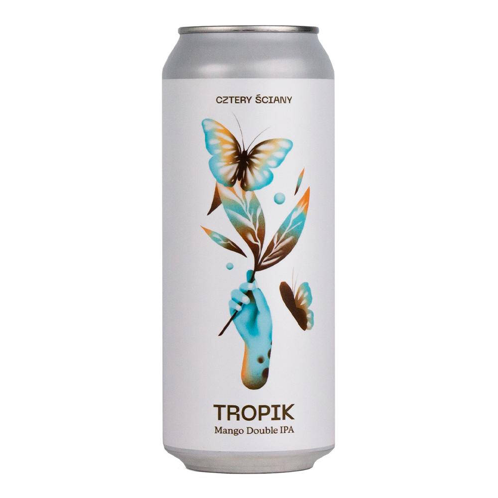 Piwo Cztery Ściany Tropik Double 6,2% 500 ml puszka