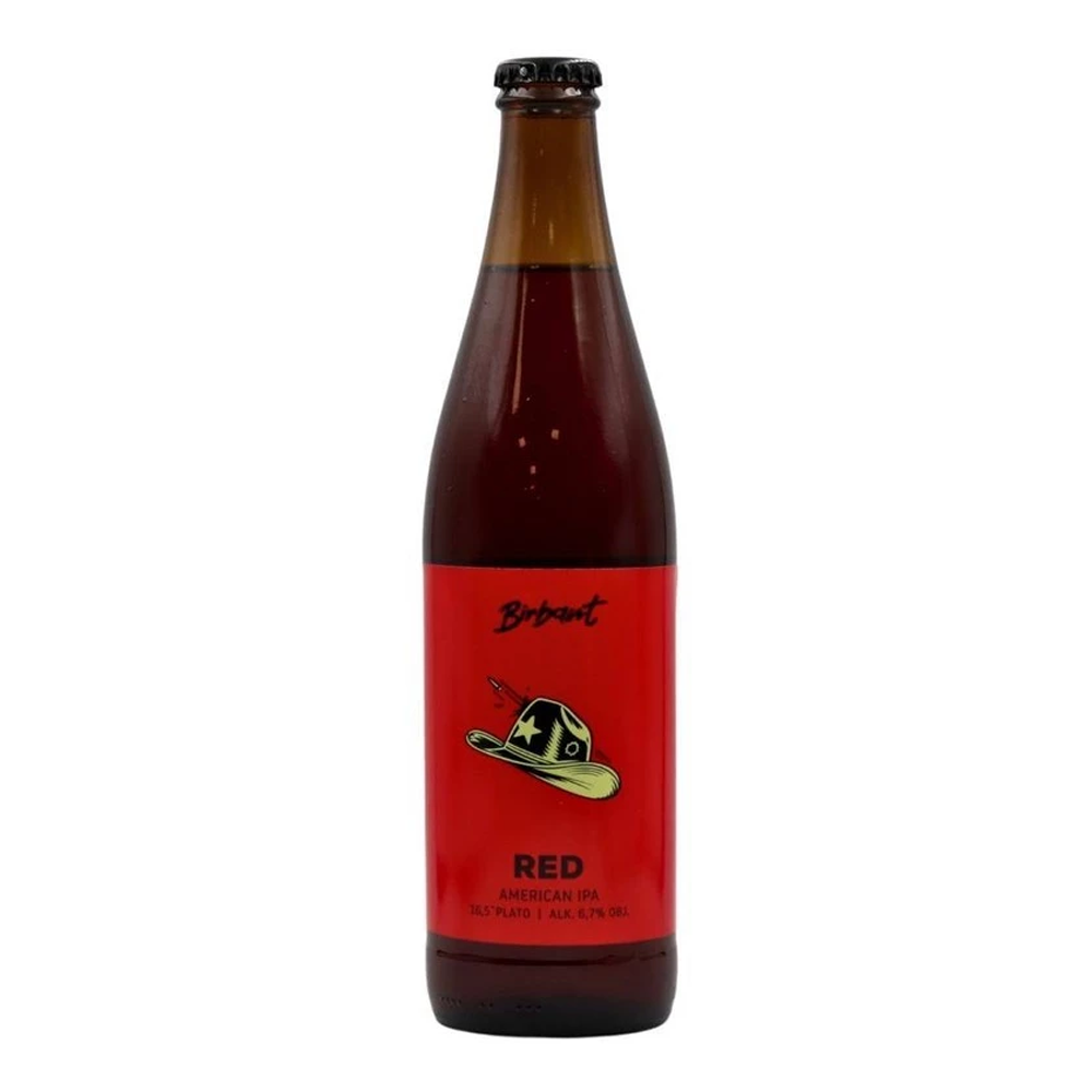Piwo Birbant Red Aipa 6,7% 500 ml