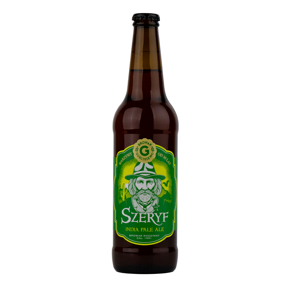 Piwo gościszewo szeryf 5,2% 500 ml