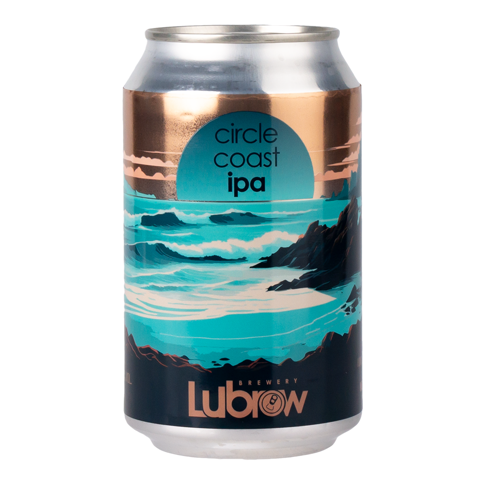 Piwo lubrow circle coast ipa 6,8% 330 ml puszka