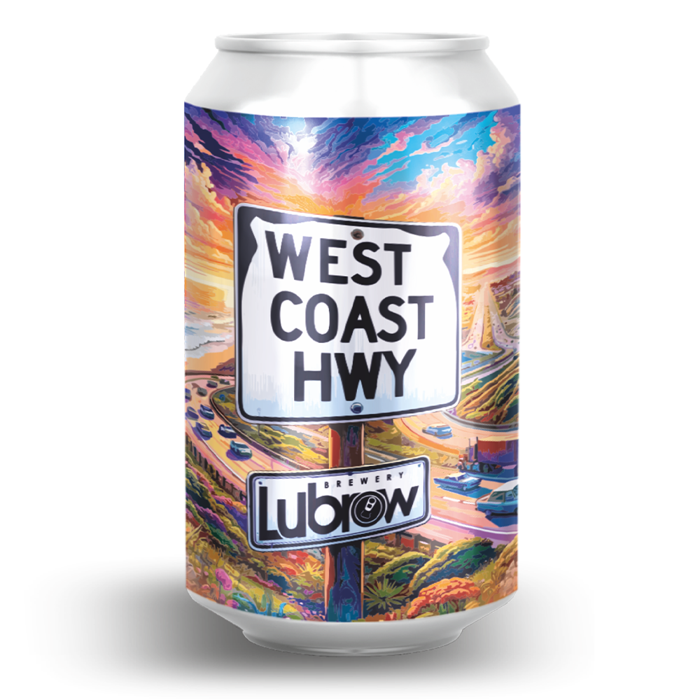 Piwo lubrow west coast highway 7% 330 ml puszka