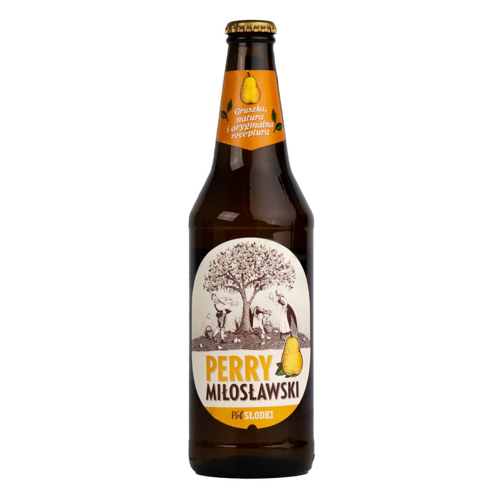 Cydr Miłosław Perry Miłosławski butelka 4,5% 500 ml