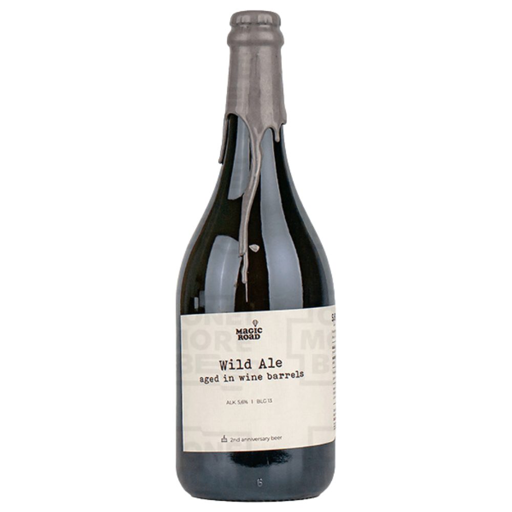 Piwo Magic Road Wild Ale Aged in Wine Barrels 5,6% 750 ml