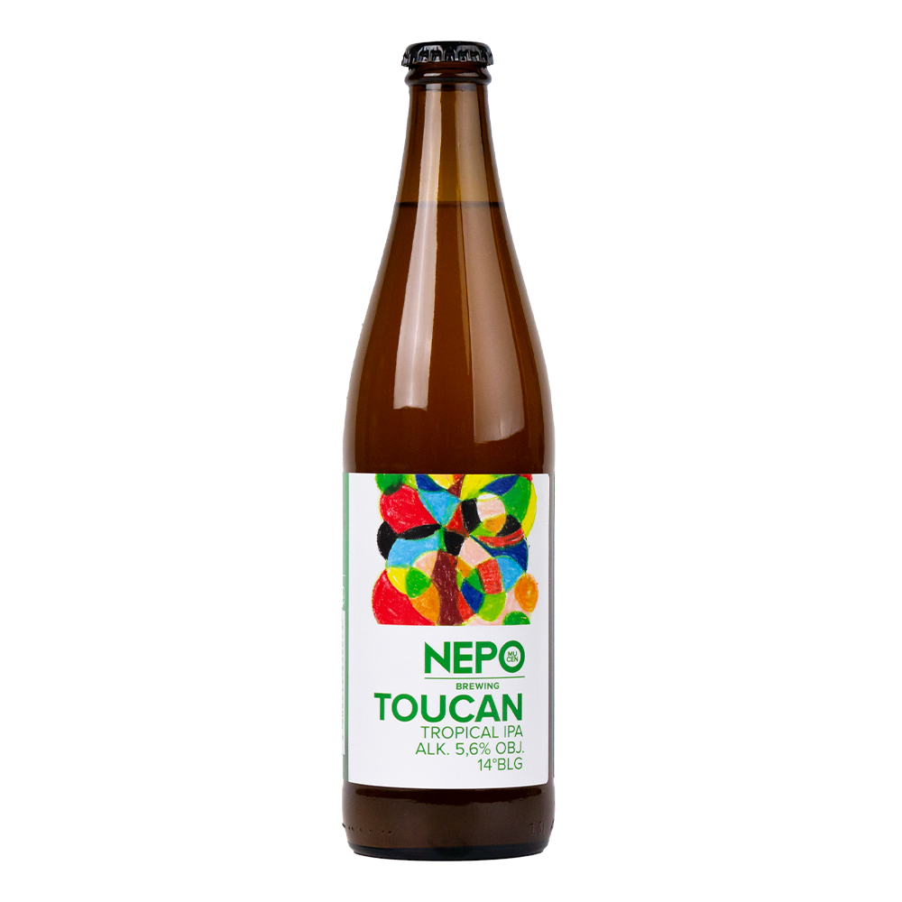 Piwo Nepo Toucan 5,6% 500 ml