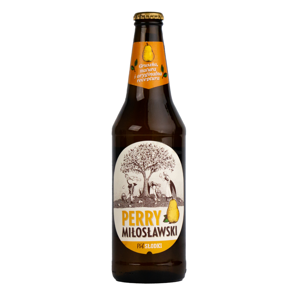 Cydr Miłosław Perry Miłosławski butelka 4,5% 500 ml