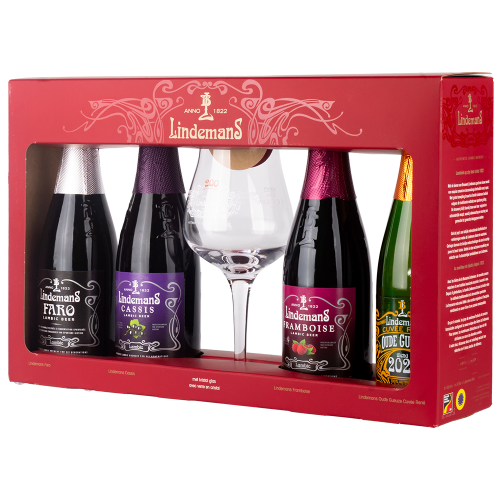 Piwo Lindemans zestaw prezentowy