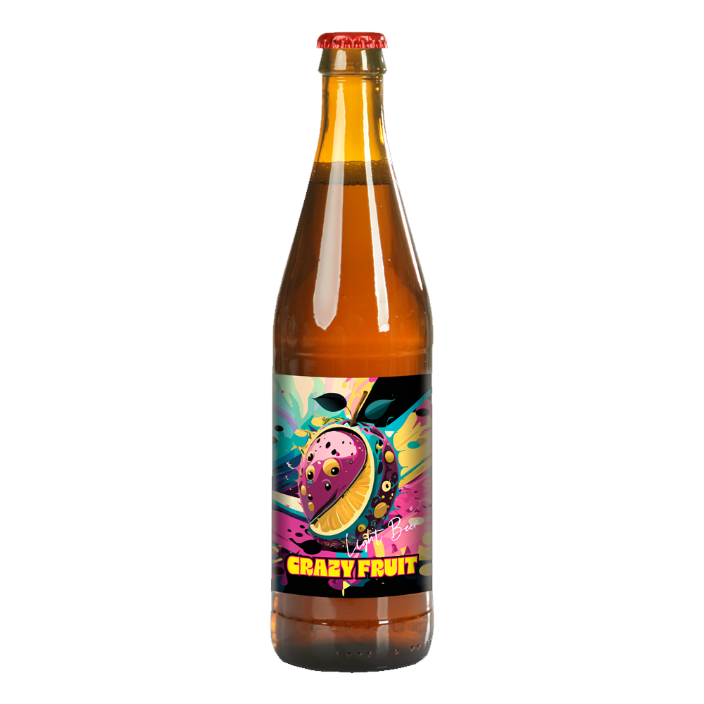 Piwo Staropolski Crazy Fruit: light beer 4,2% 500 ml