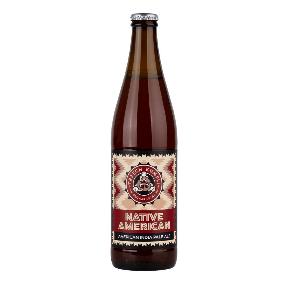 Piwo Trzech Kumpli Native American 6,5% 500 ml