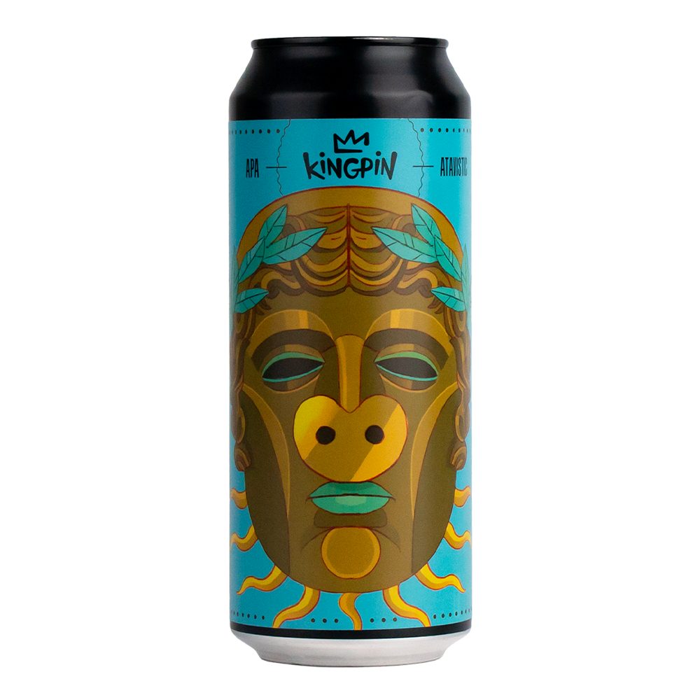 Piwo Kingpin Atavistic 5,4% 500 ml puszka